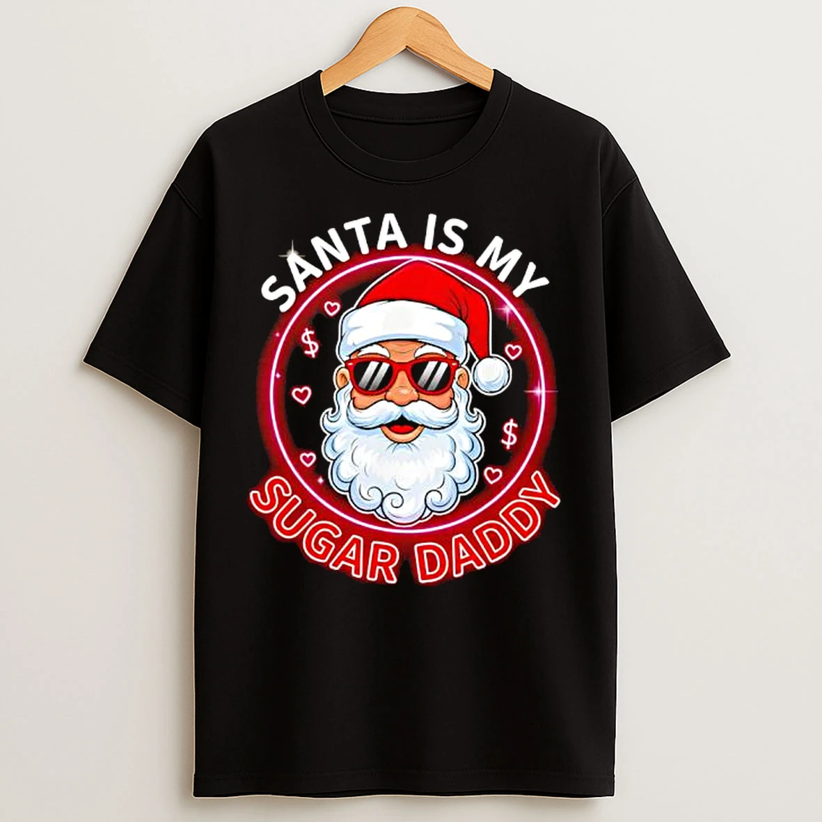 Santa Is My Sugar Daddy Christmas T Shirts