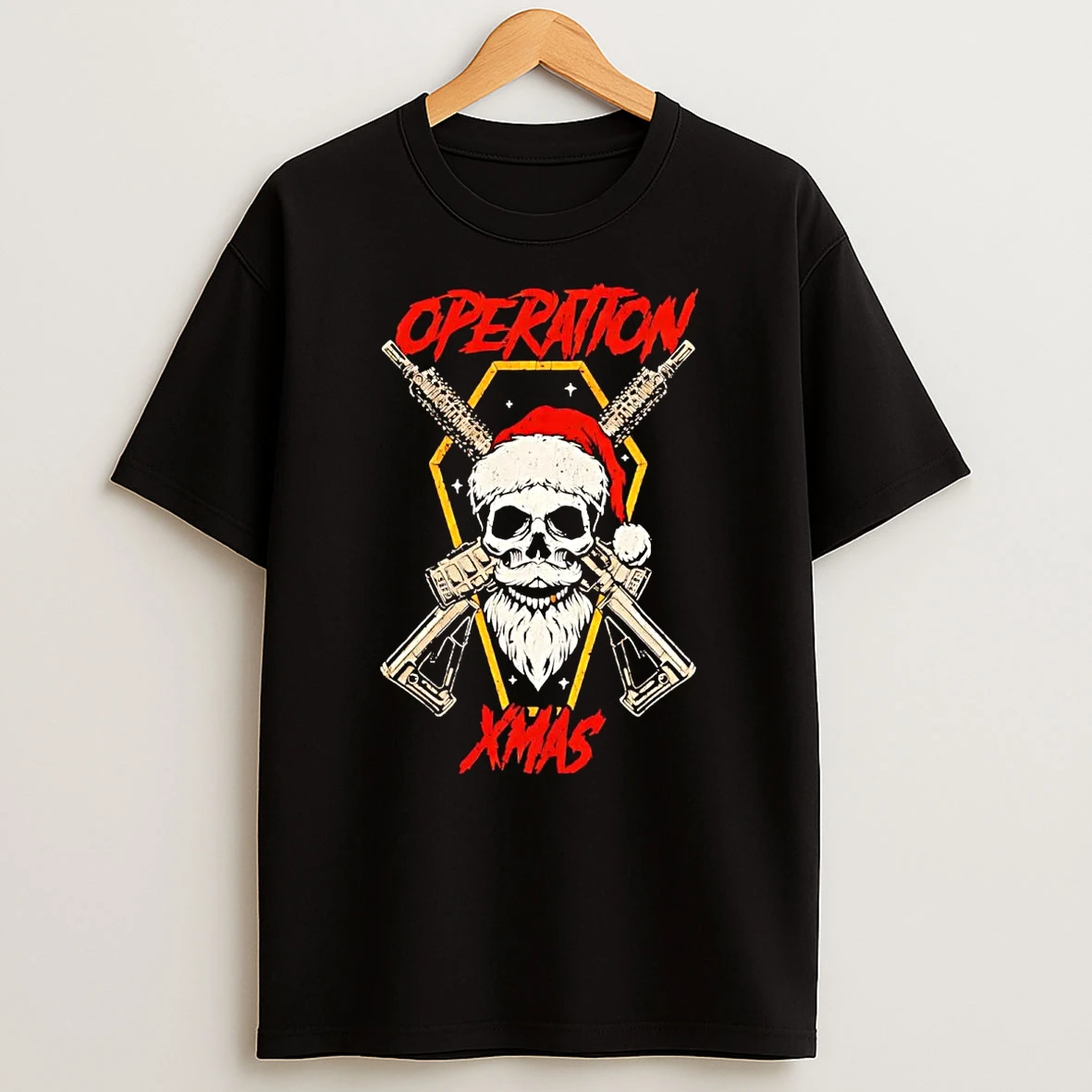 Santa Skull Operation Xmas Shirts