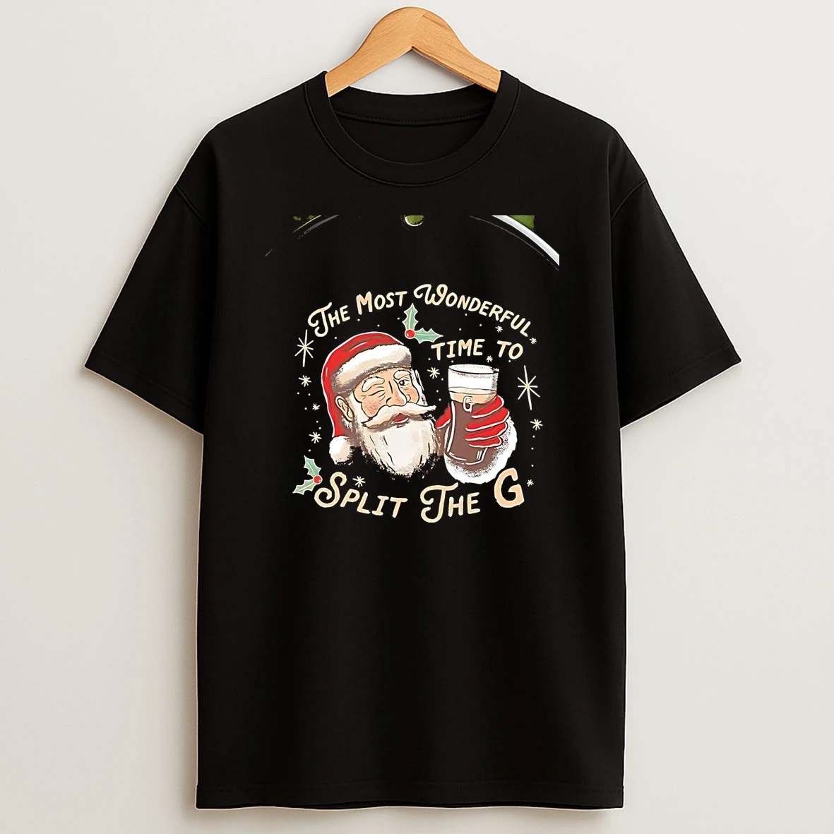 Santa The Most Wonderful Time To Split The G Christmas Chriast Shirts