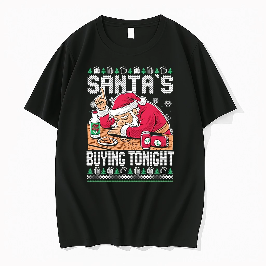 Santas Buying Tonight Christmas Ugly Shirts