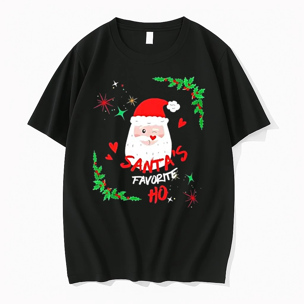 Santas Favorite Ho Christmas Floral Shirts