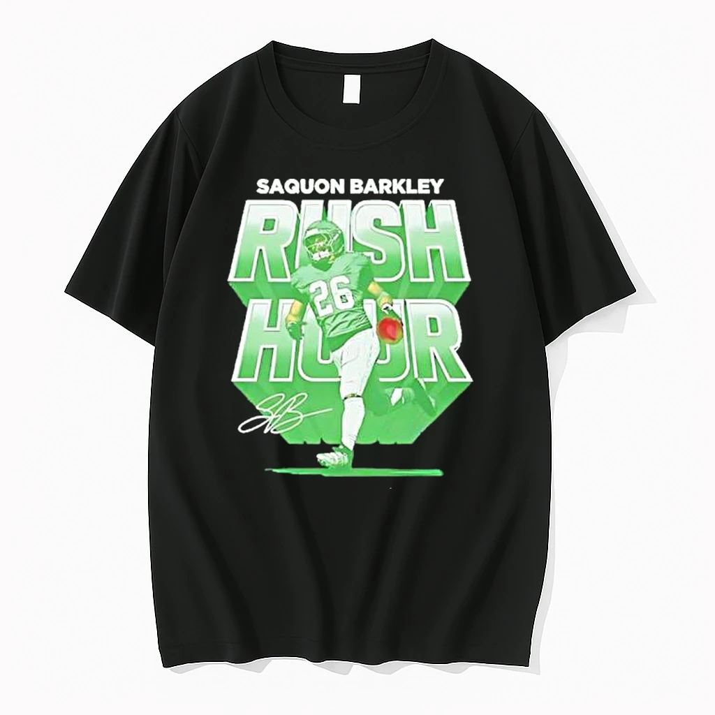 Saquon Barkley Philadelphia Eagles Rush Hour Shirts