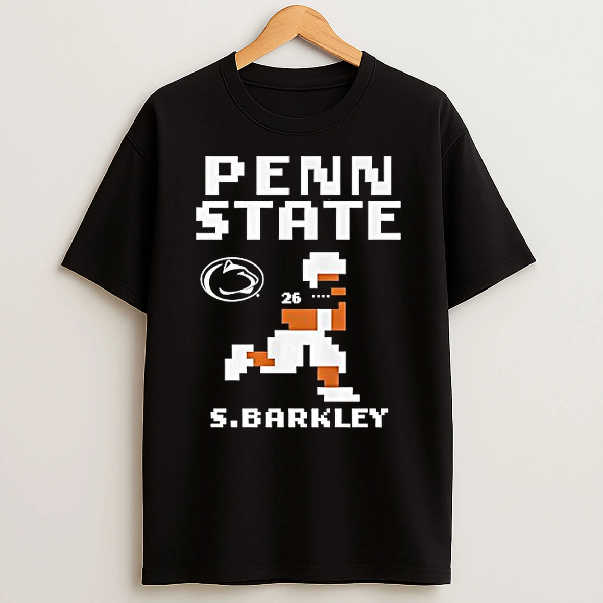 Saquon Barkley Retro Baller Penn State Football Video Game Shirts