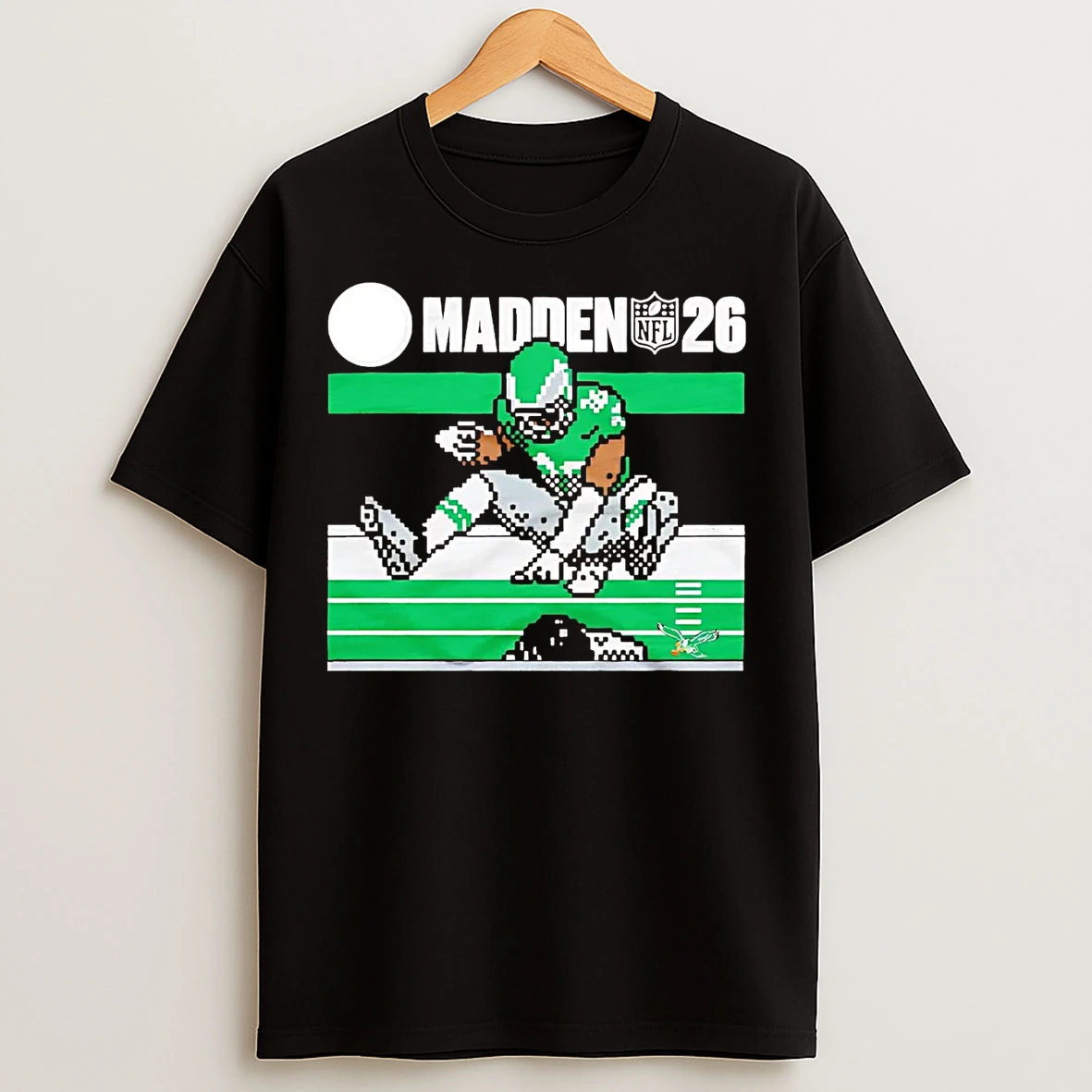 Saquon Barkley Hurdle Madden 26 Philadelphia Eagles T Shirts