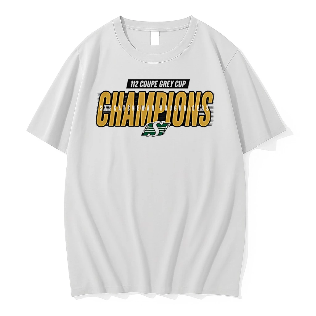 Saskatchewan Roughriders 2025 112 Couple Grey Cup Champions Shirts