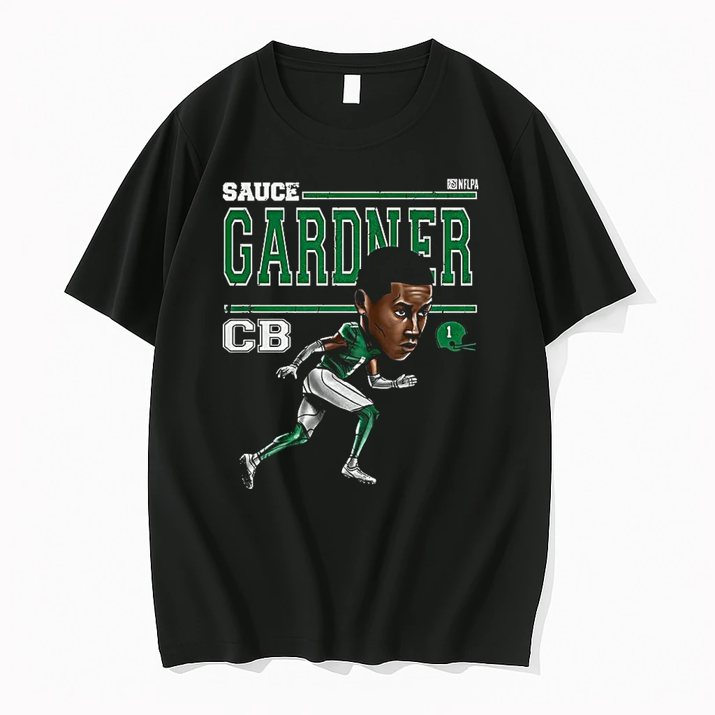 Sauce Gardner New York Jets Football Cb Cartoon Shirts