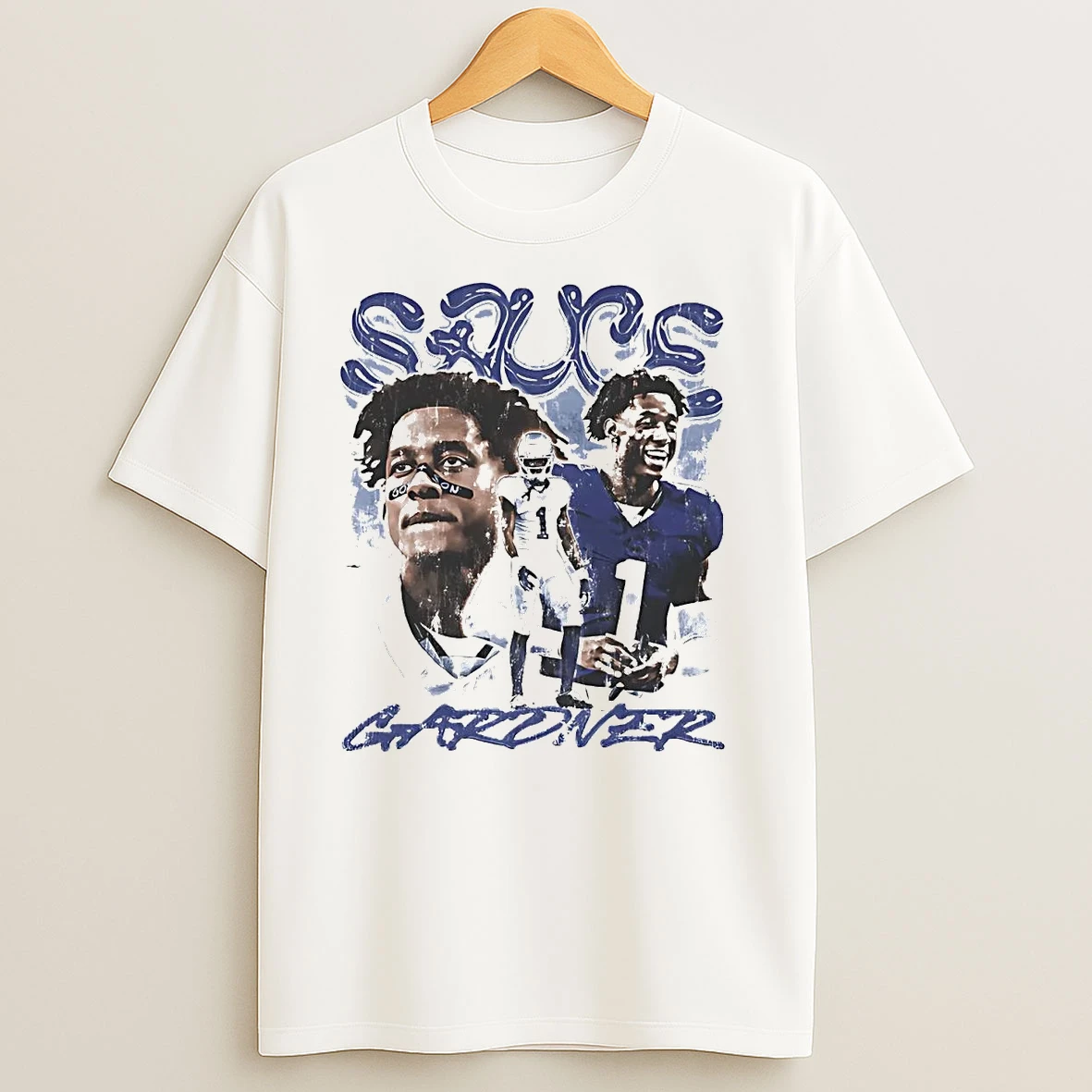 Sauce Gardner Picture Collage Indianapolis Colts T Shirts