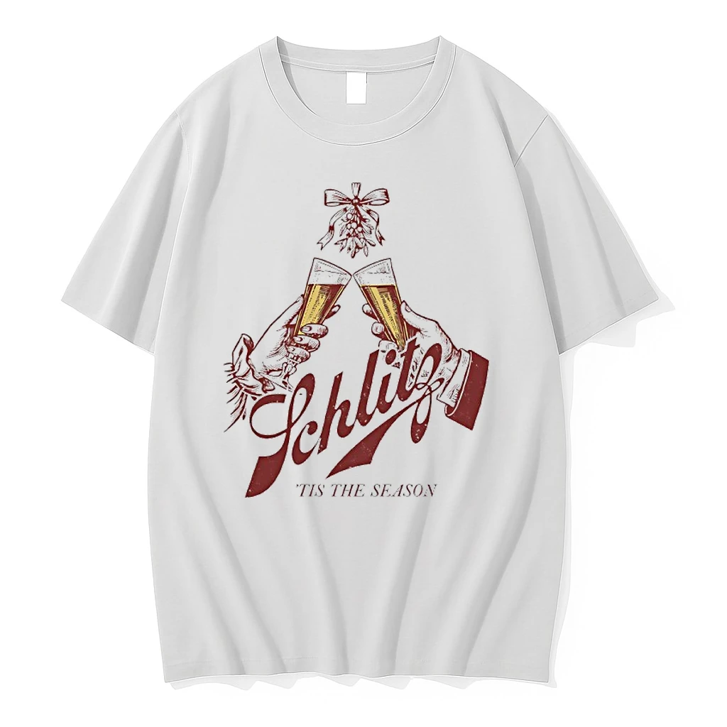 Schlitz Tis The Season Holiday Christmas Cheer Shirts