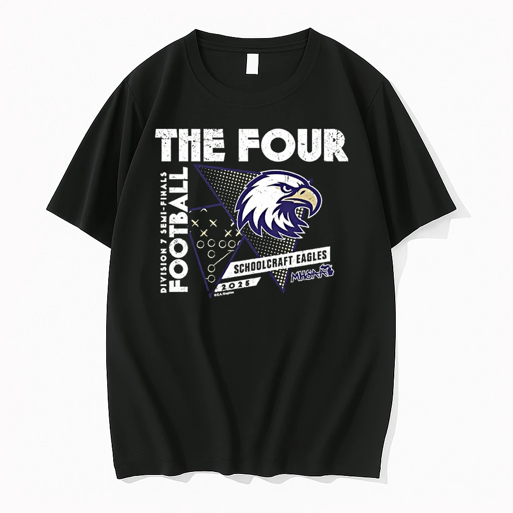 Schoolcraft Eagles 2025 Mhsaa Football D7 Semi Finals The Four Shirts