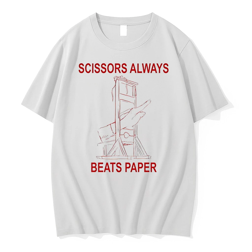 Scissors Always Beats Paper Shirts