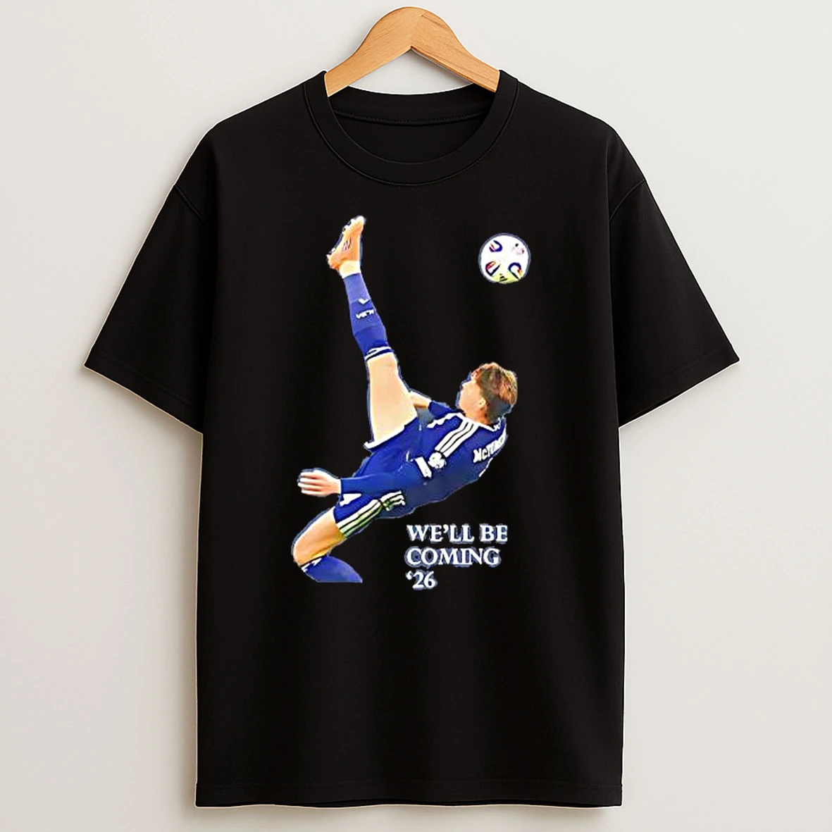 Scott Mctominay Bicycle Kick Well Be Coming 26 Scotland Shirts