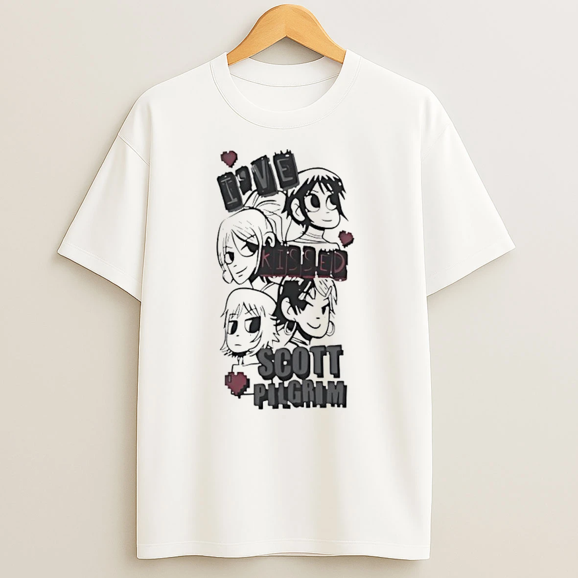 Scott Pilgrim Ive Kissed Scott Pilgrim Shirts