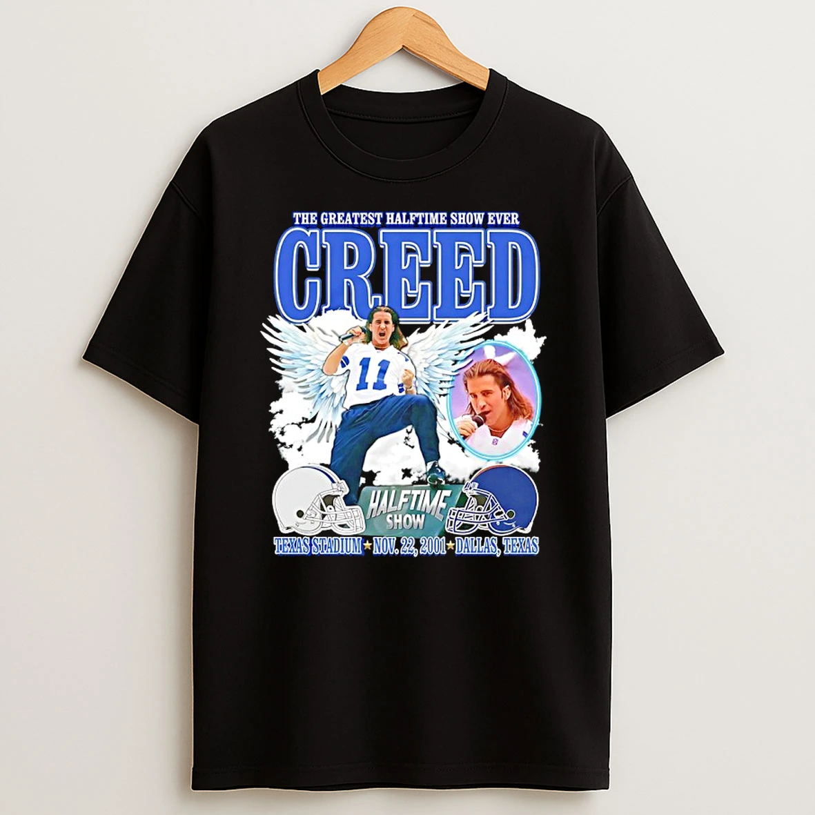 Scott Stapp The Greatest Halftime Show Ever Creed Texas Stadium Shirts