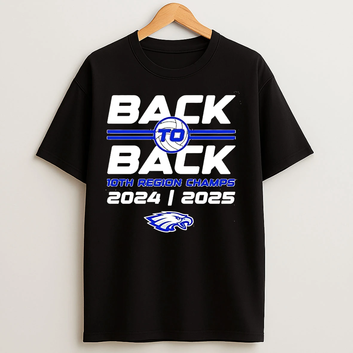 Scott Volleyball 2025 Back To Back 10th Region Champs T Shirts