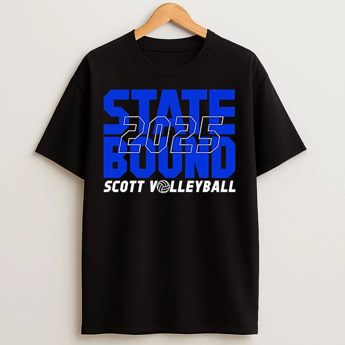 Scott Volleyball State Bound 2025 T Shirts