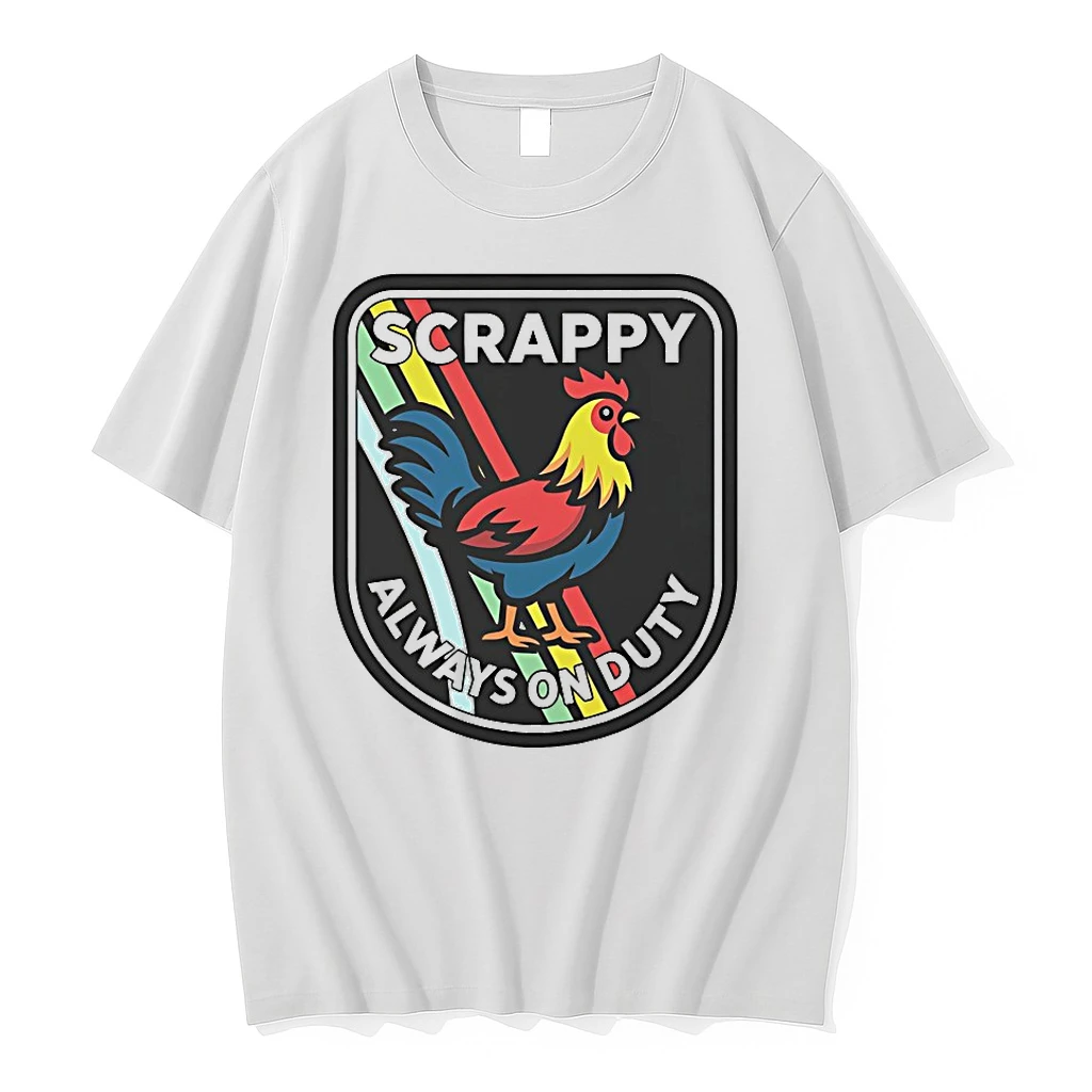 Scrappy Rooster Always On Duty Shirts