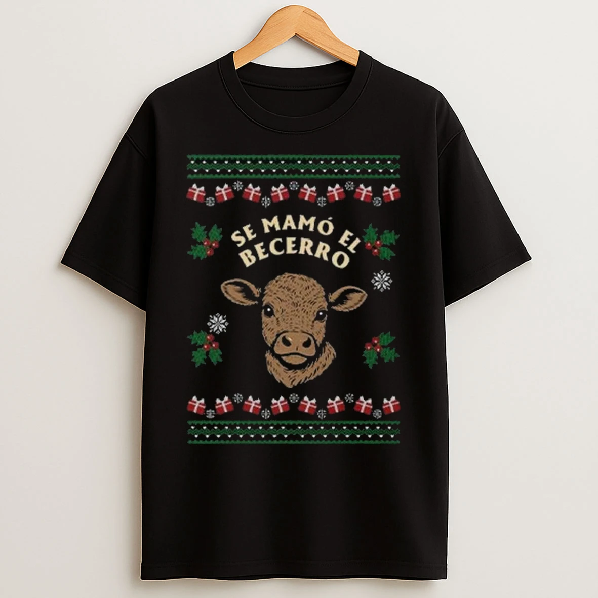 Se Mamo El Becerro Christmas Long Sleve T Shirts
