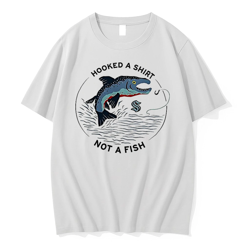 Seattle Kraken Hooked Not A Fish Shirts