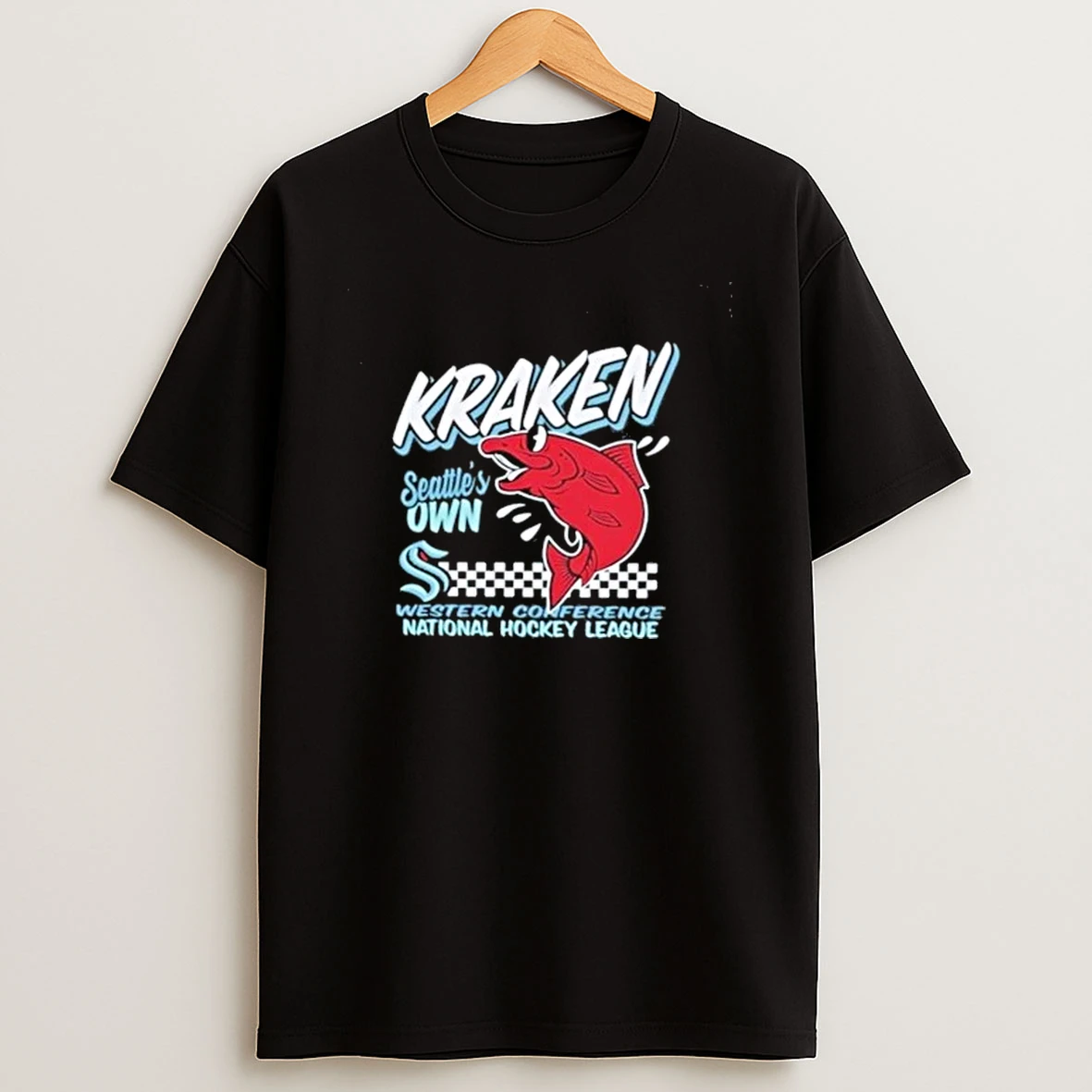 Seattle Kraken Mascot For Fans Hockey Graphic Shirts