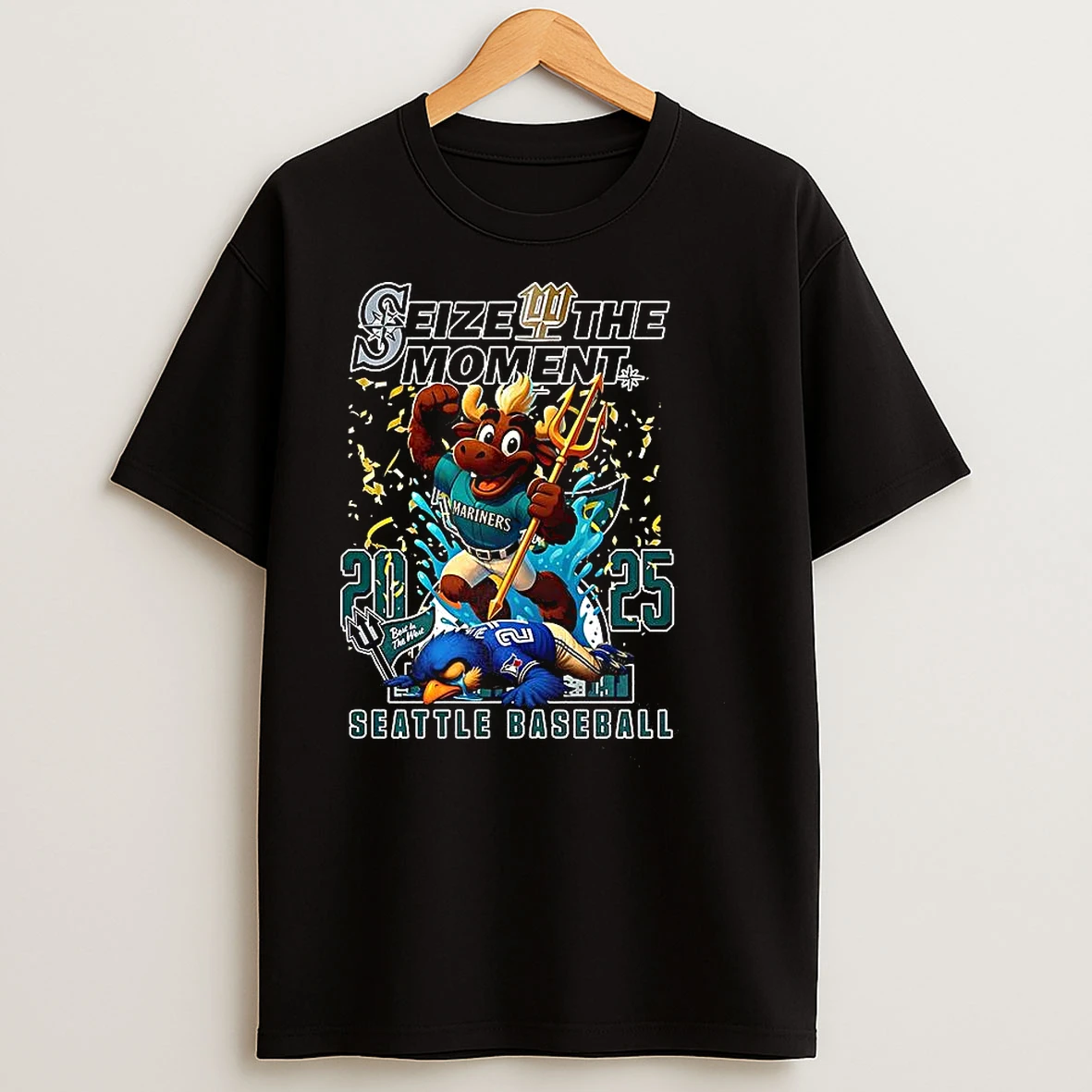 Seattle Mariners Beat Toronto Blue Jays Seize The Moment 2025 T Shirts