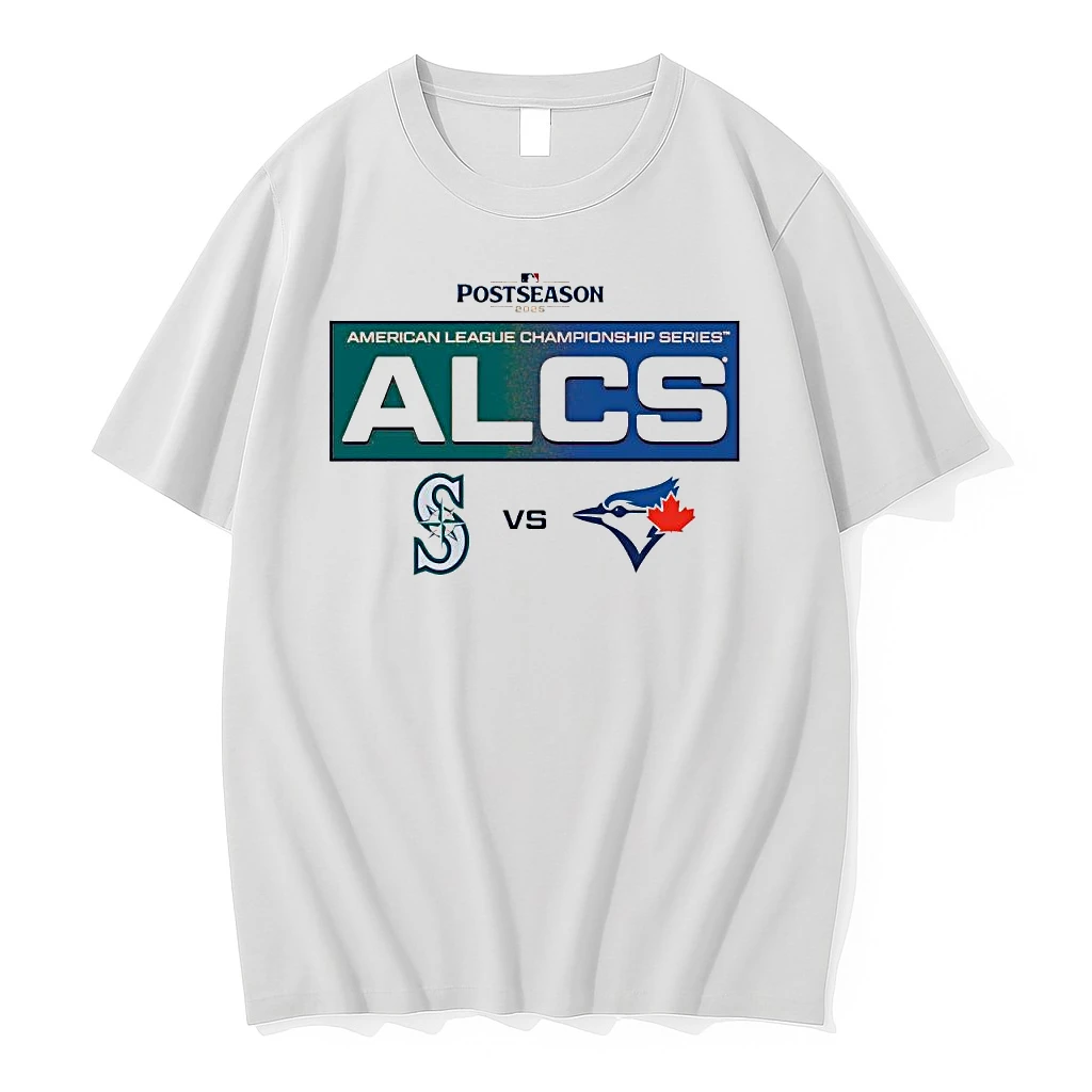 Seattle Mariners Vs Toronto Blue Jays 2025 Alcs Matchup Batters Box Shirts