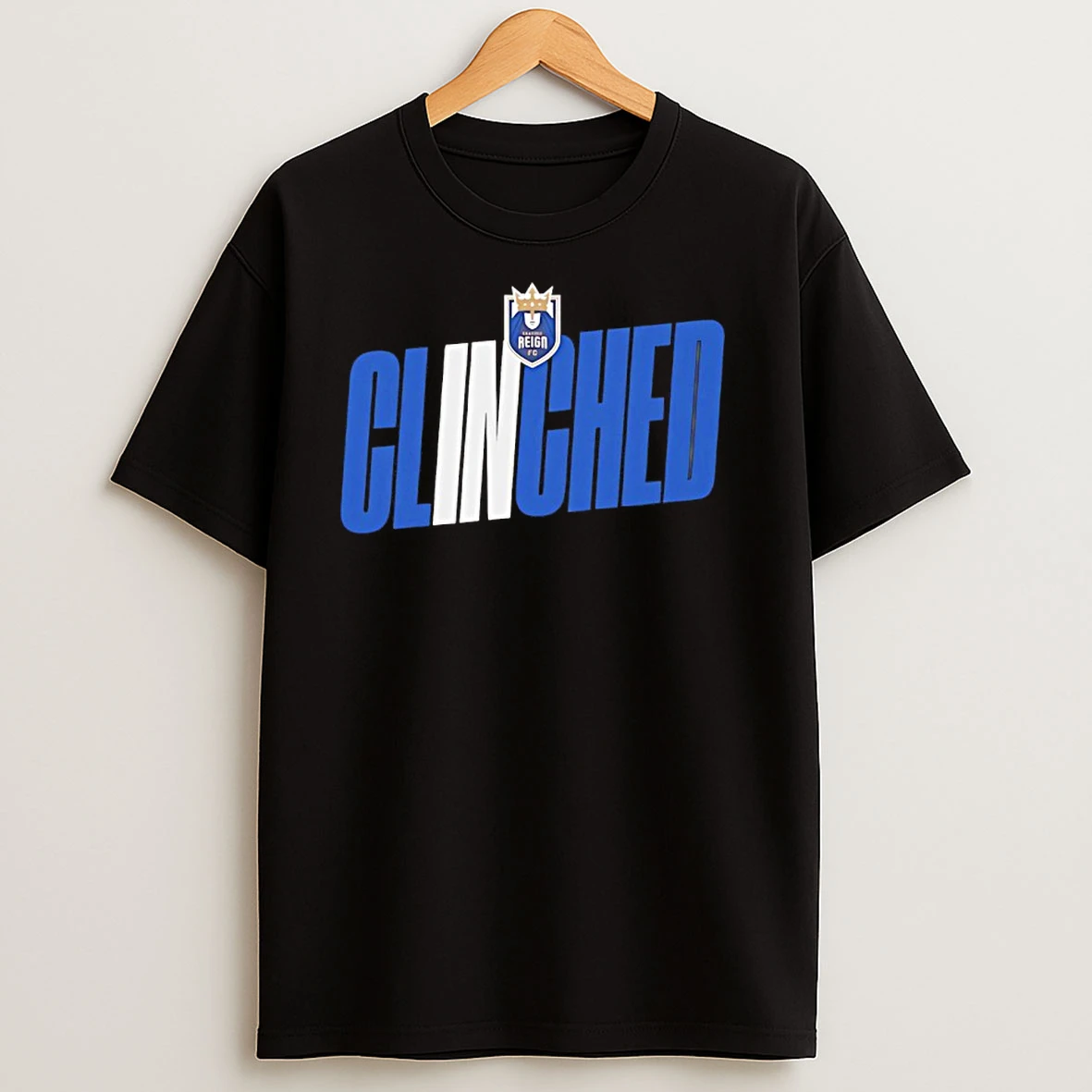 Seattle Reign Fc 2025 Clinched T Shirts