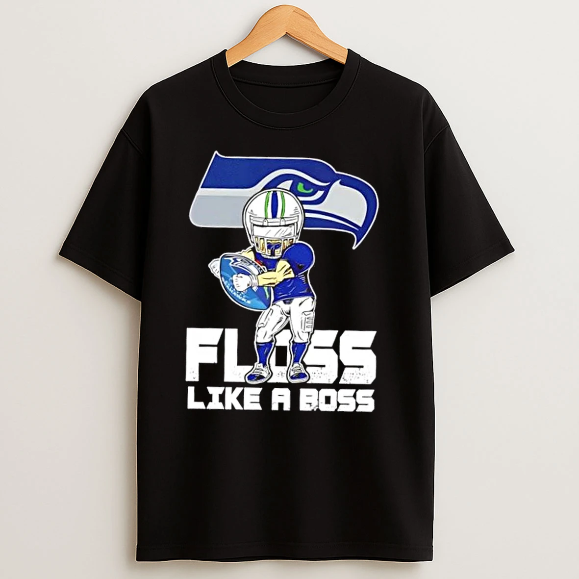 Seattle Seahawks Floss Like A Boss T Shirts