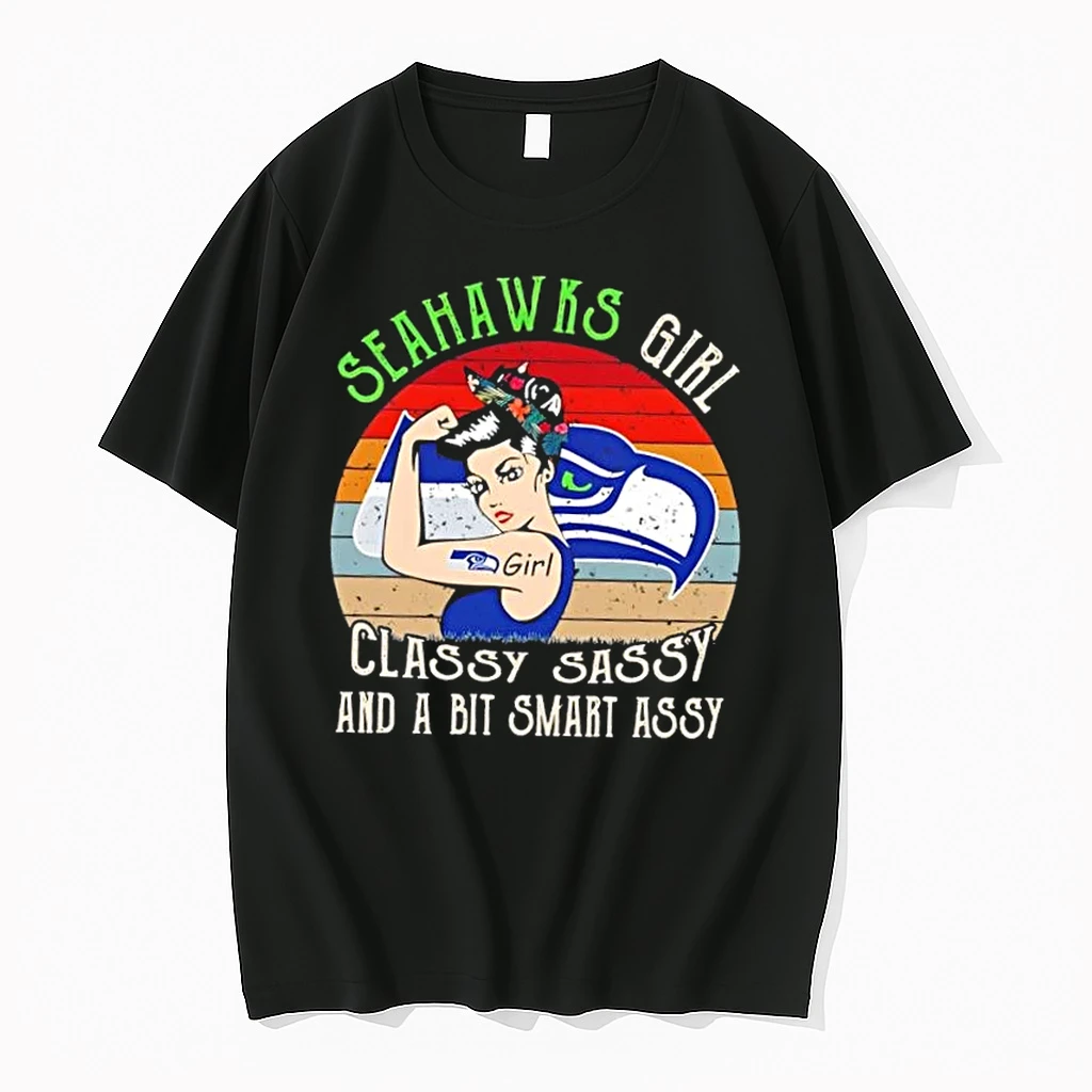 Seattle Seahawks Girl Classy Sassy And A Bit Assy Shirts