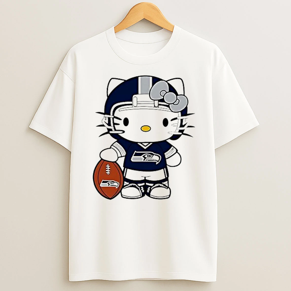 Seattle Seahawks Hello Kitty 2025 Nfl Christmas Gameday Shirts