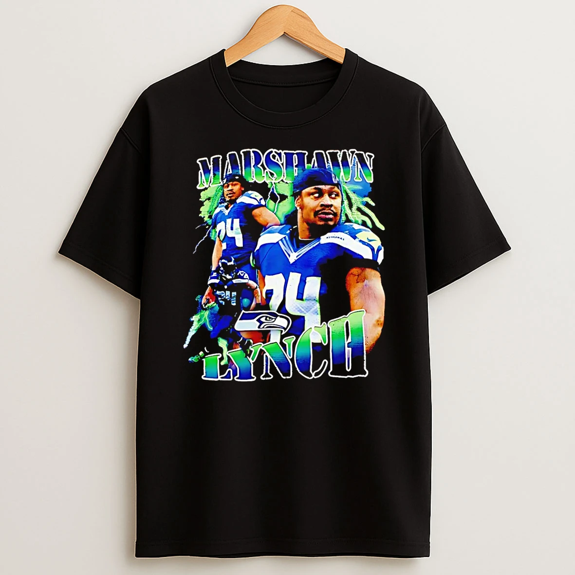 Seattle Seahawks Marshawn Lynch Legends Vintage Shirts