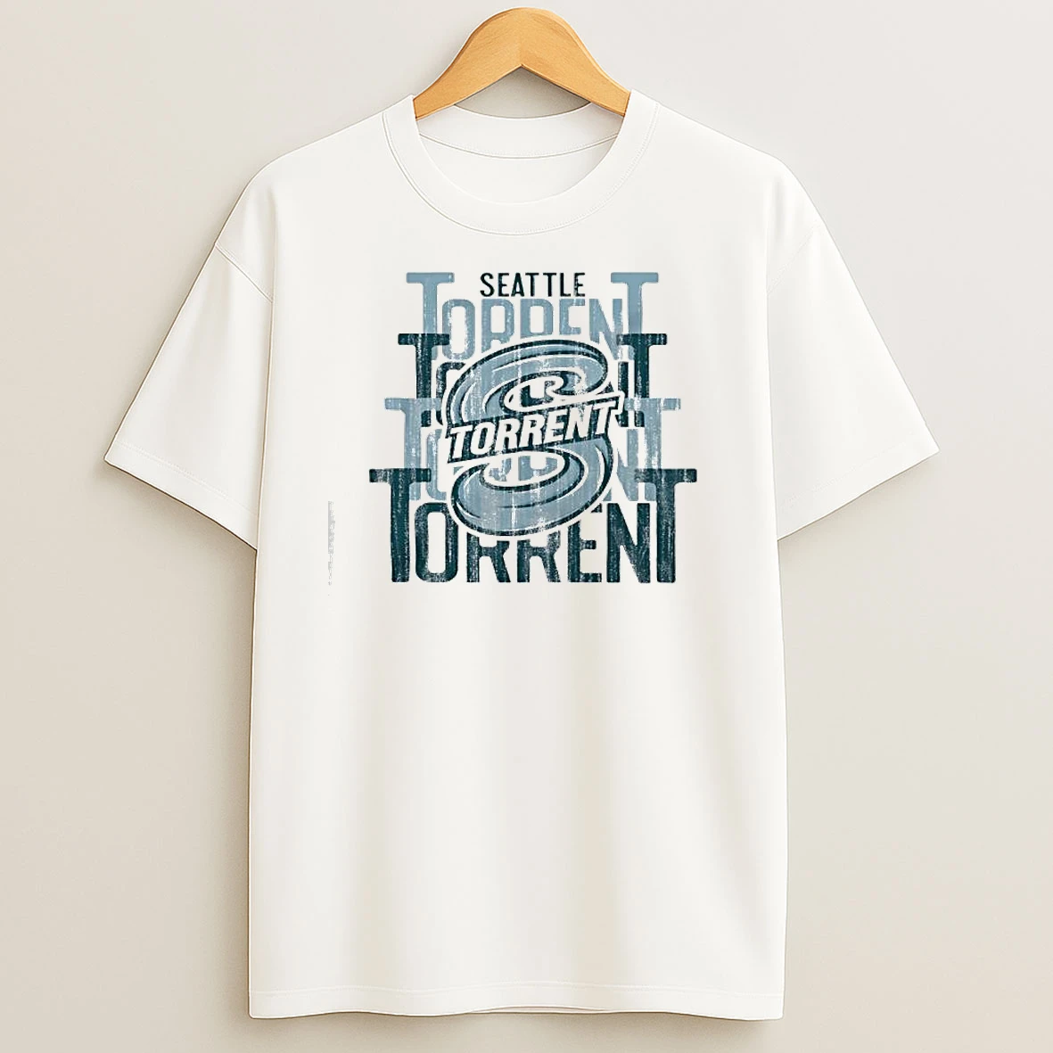 Seattle Torrent Stadium Dedication Logo T Shirts