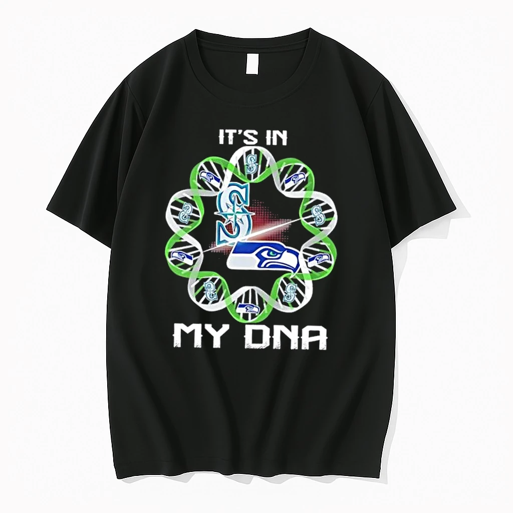 Seattle City Sports Mariners X Seahawks Its In My Dna Shirts