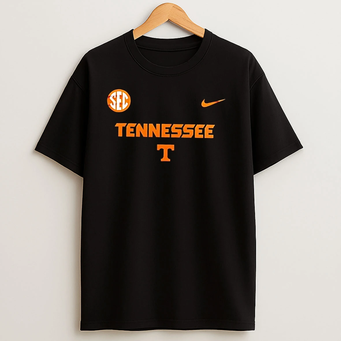 Sec Tennessee Dark Mode Football 2 Sided T Shirts