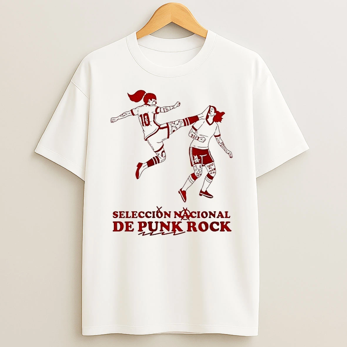 Seleccion Nacional De Punk Rock Shirts