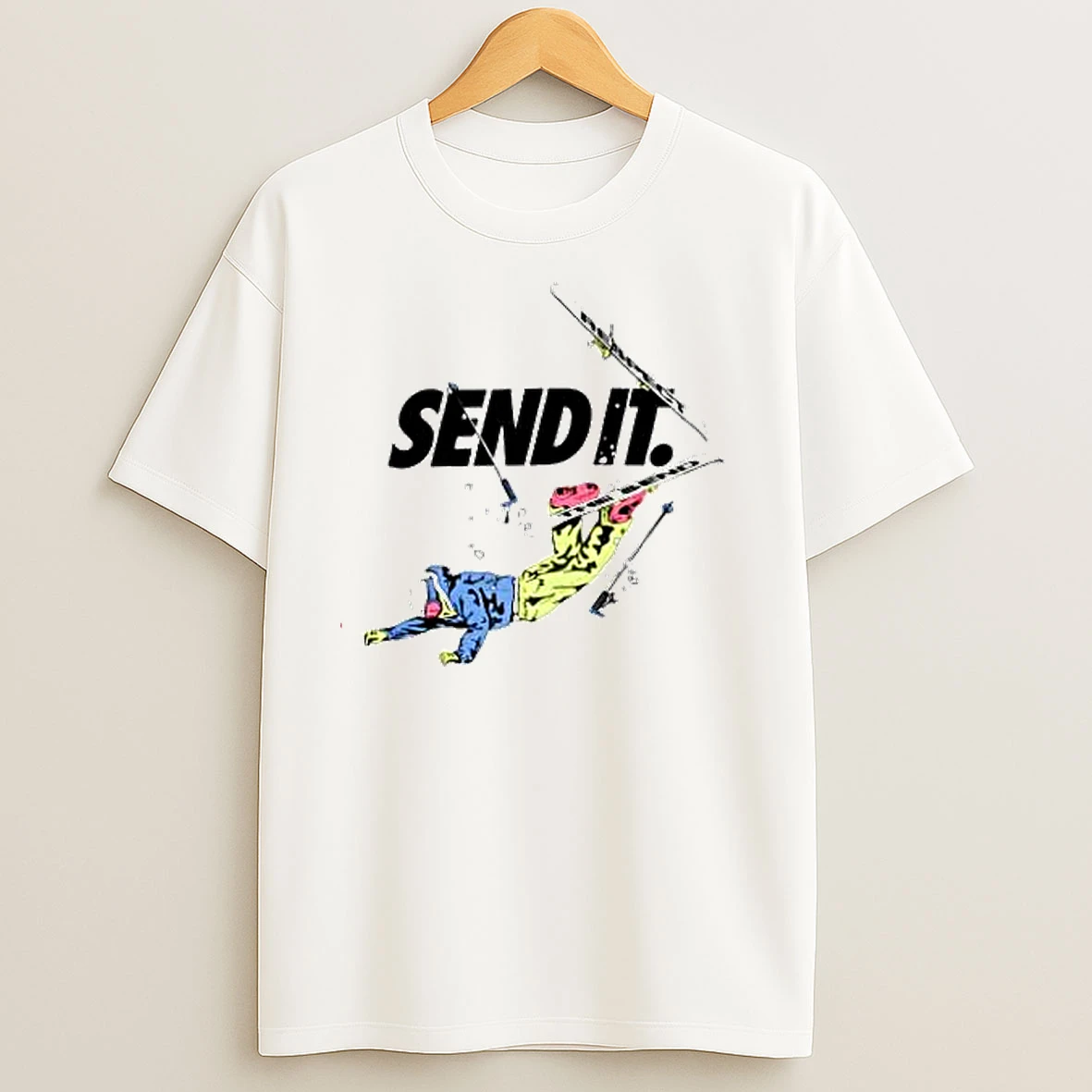 Send It Skiing Classic T Shirts