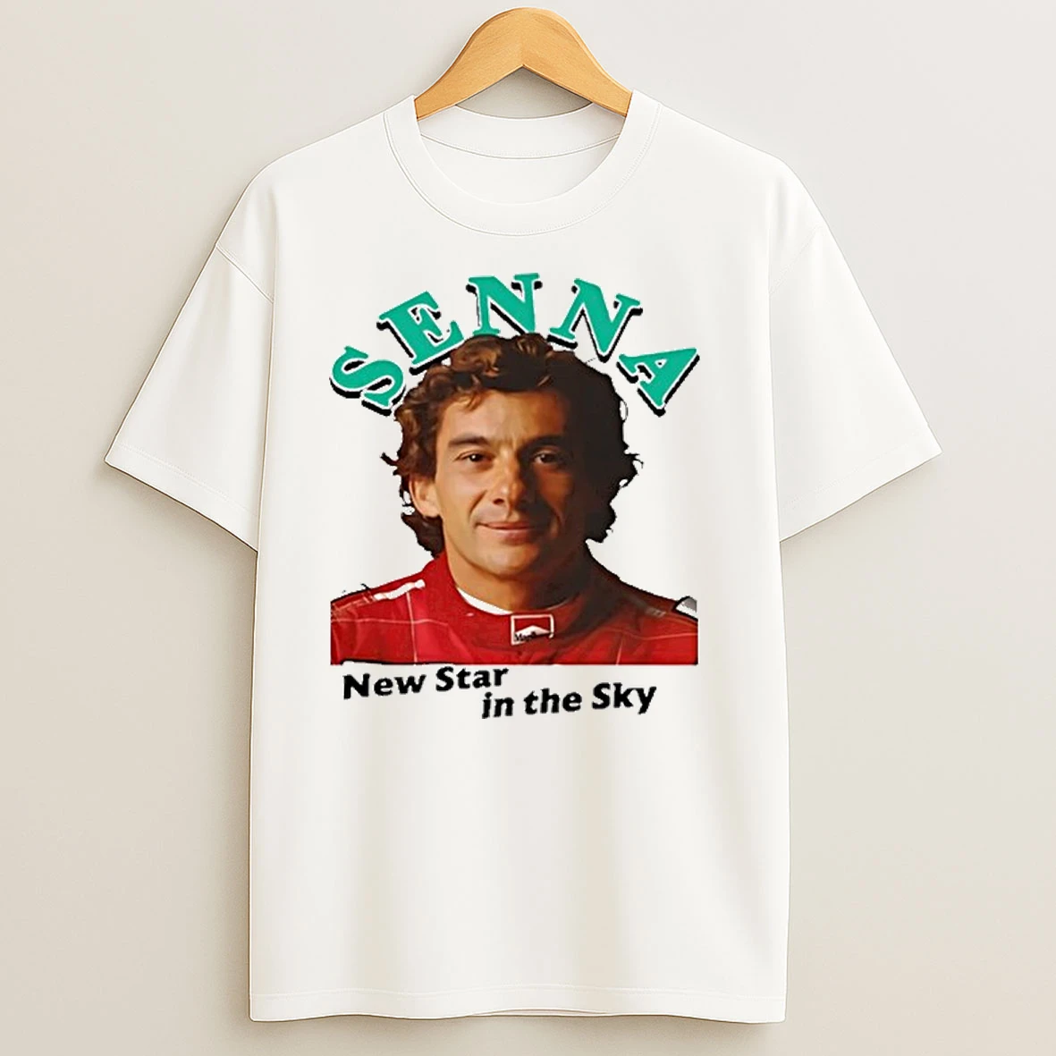 Senna New Star In The Sky Lewis Hamilton T Shirts