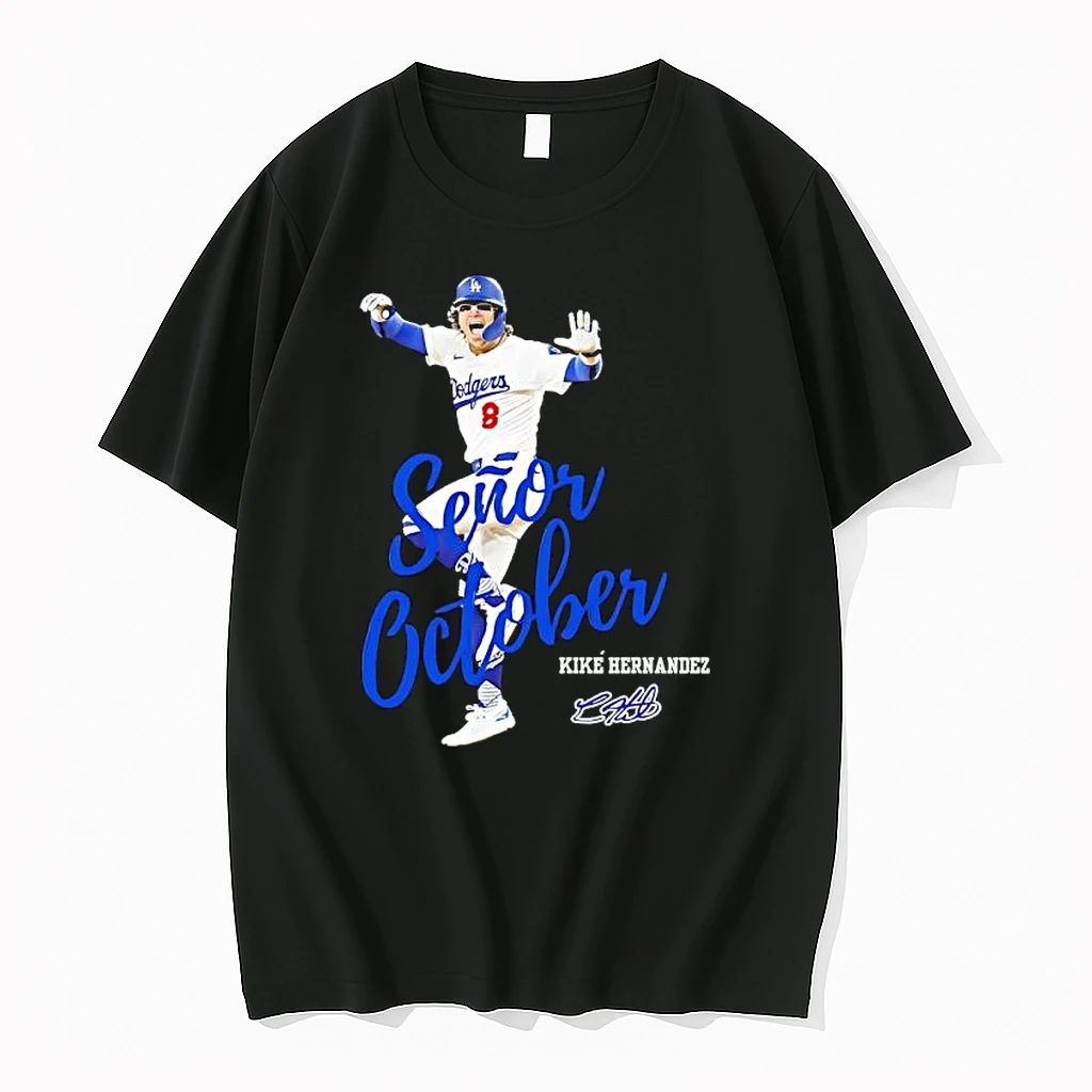 Senor October Kike Hernandez Postseason Signature Shirts