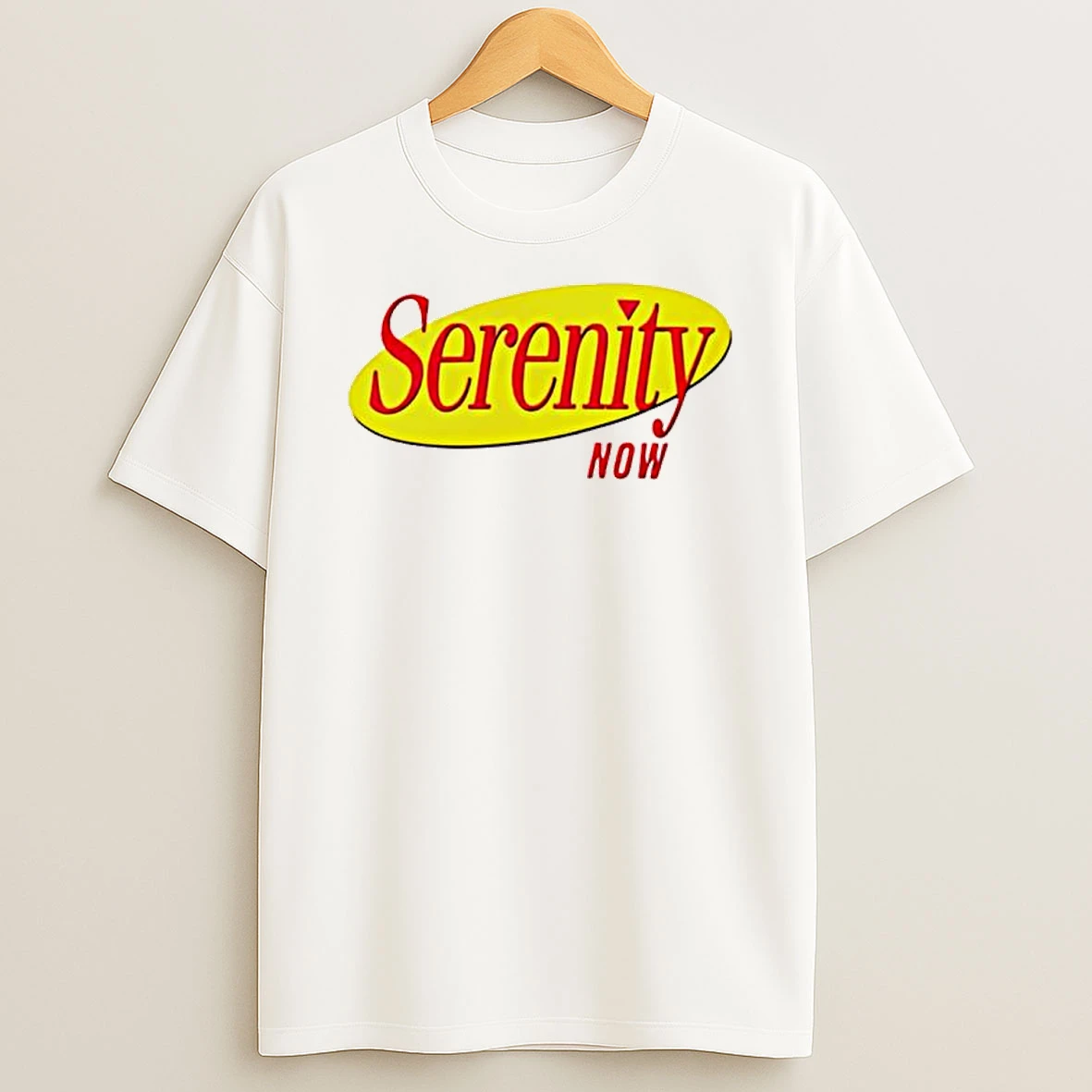 Serenity Now Seinfeld Logo Shirts