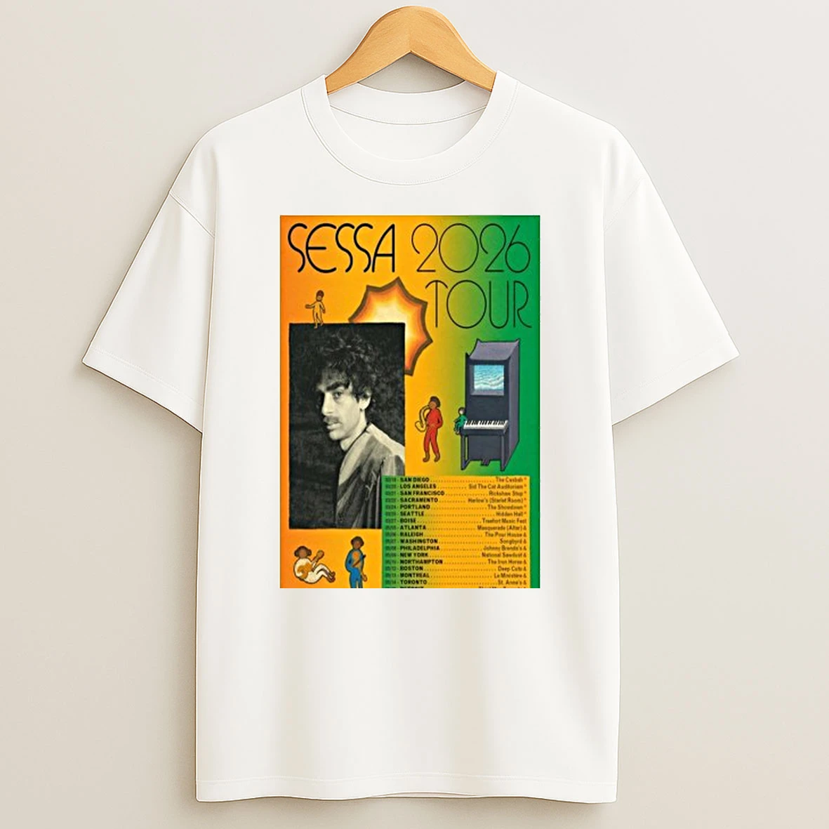 Sessa Usa Canada Tour 2026 Shirts