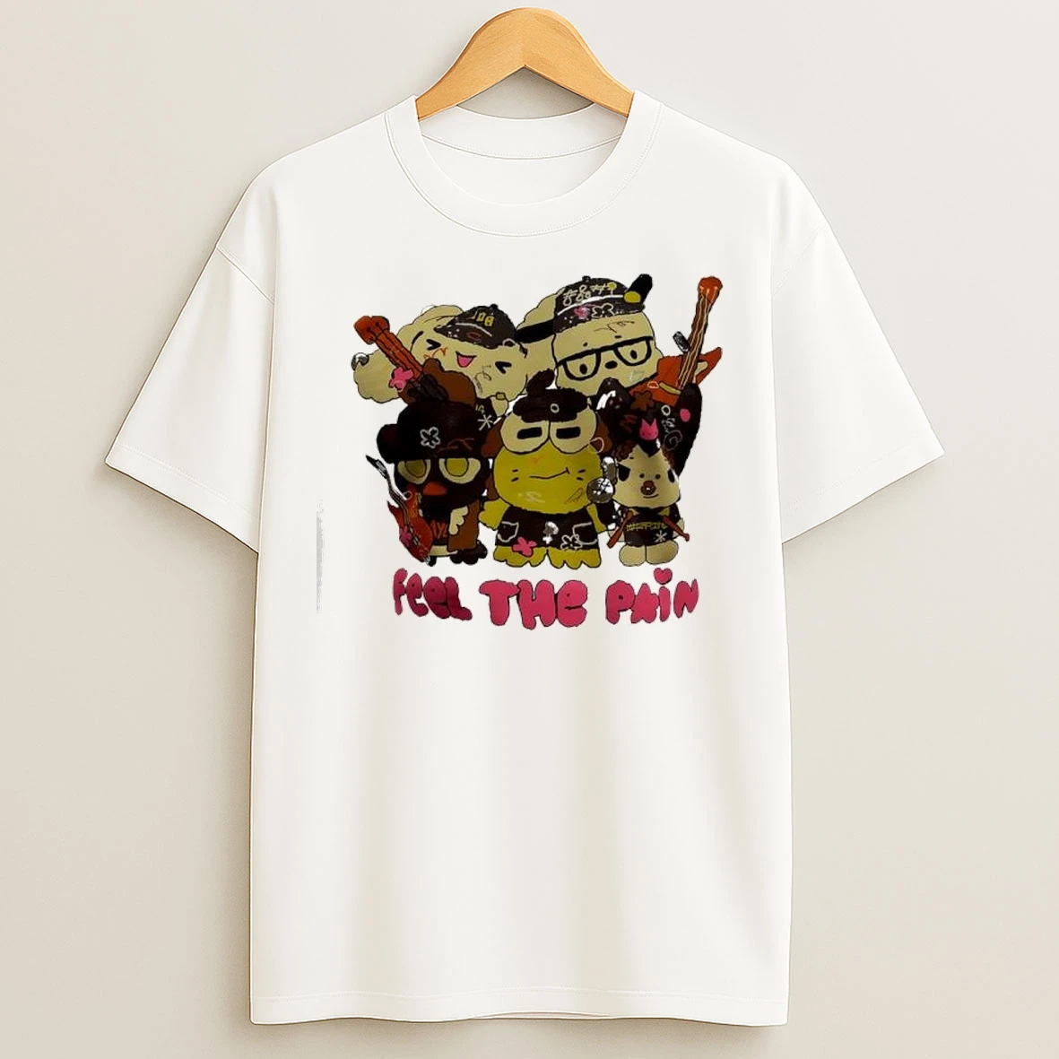Several Cartoon Characters Feel The Pain T Shirts