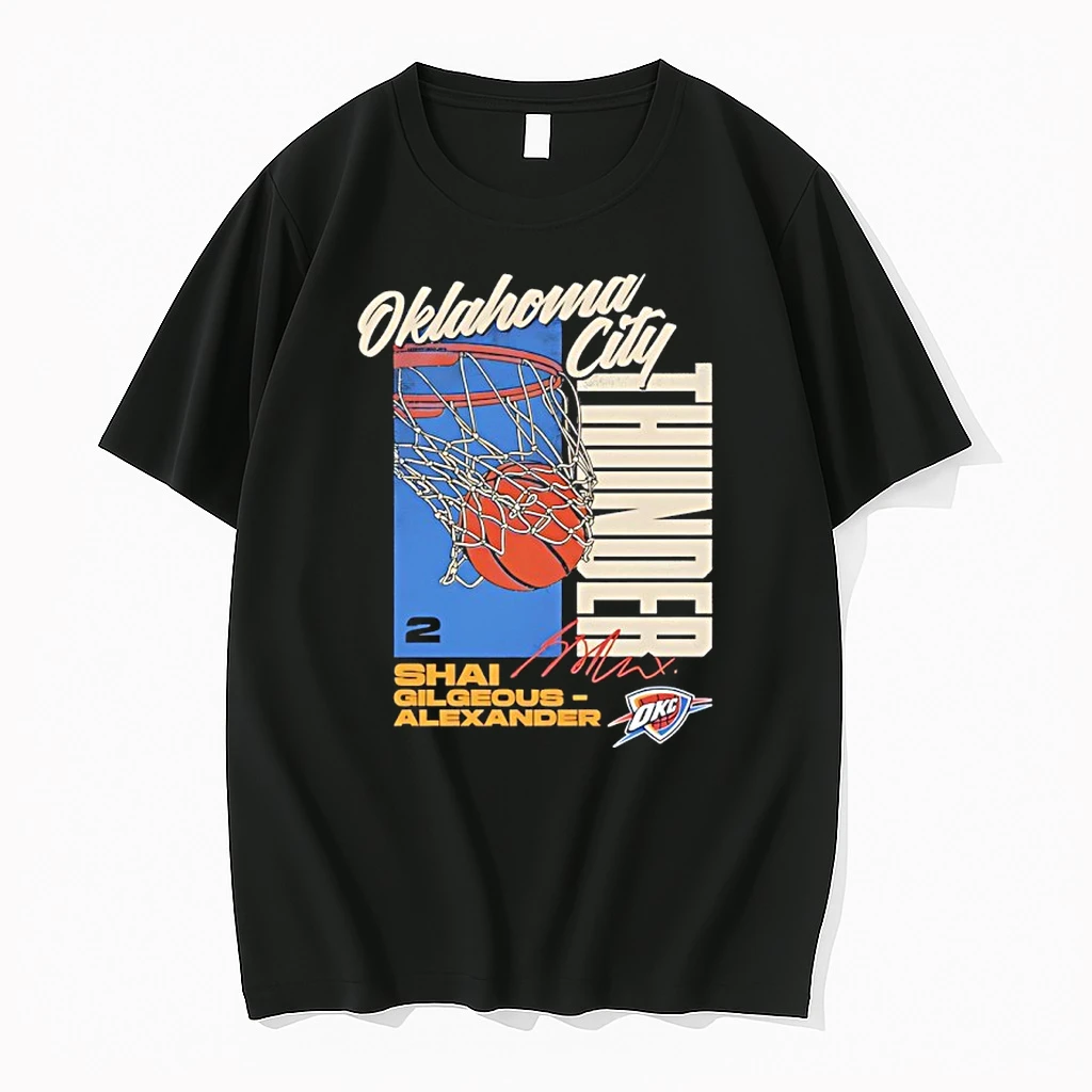Shai Gilgeous Alexander Oklahoma City Thunder All Net Signature Shirts