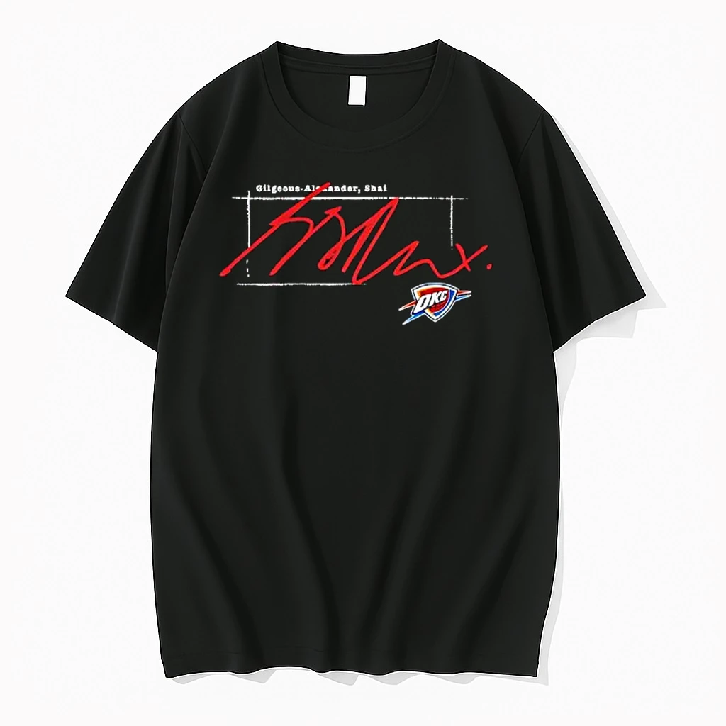 Shai Gilgeous Alexander Oklahoma City Thunder Signature Style Shirts