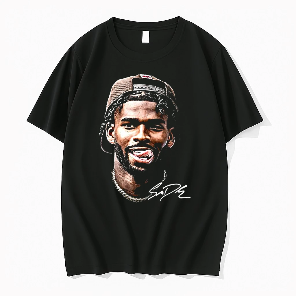 Shedeur Sanders Cleveland Browns Football Auragang Signature Shirts