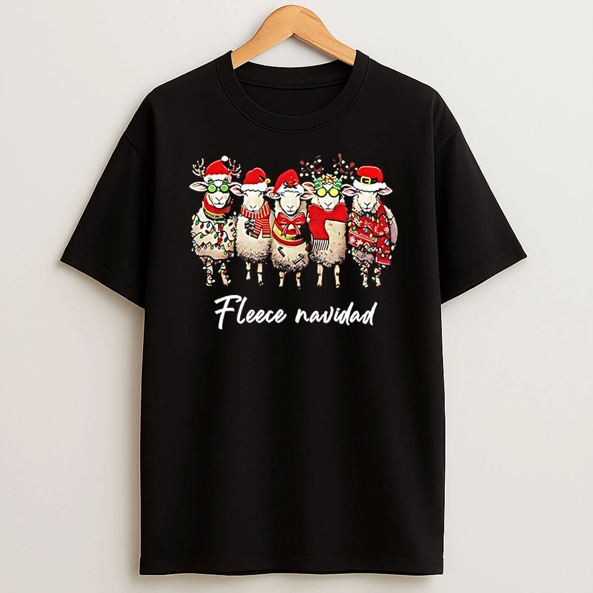 Sheep Lover Fleece Navidad Merry Christmas 2025 Shirts