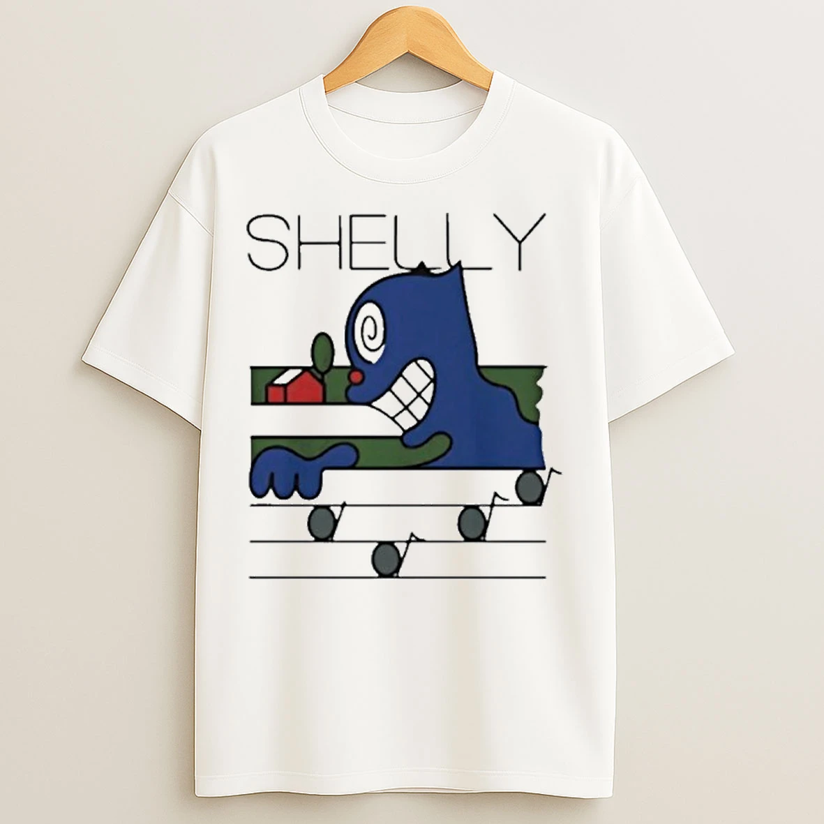Shelly The Band Cartoon T Shirts
