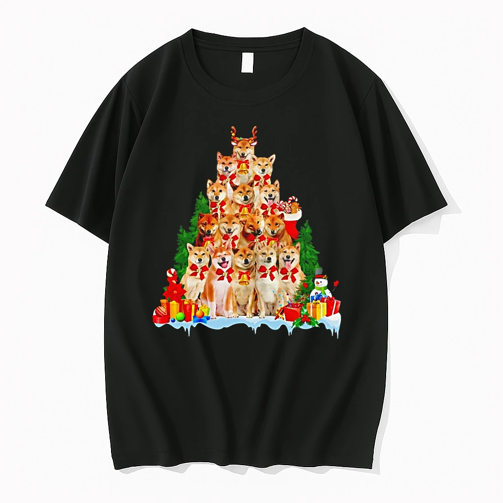 Shiba Inu Christmas Tree Shirts