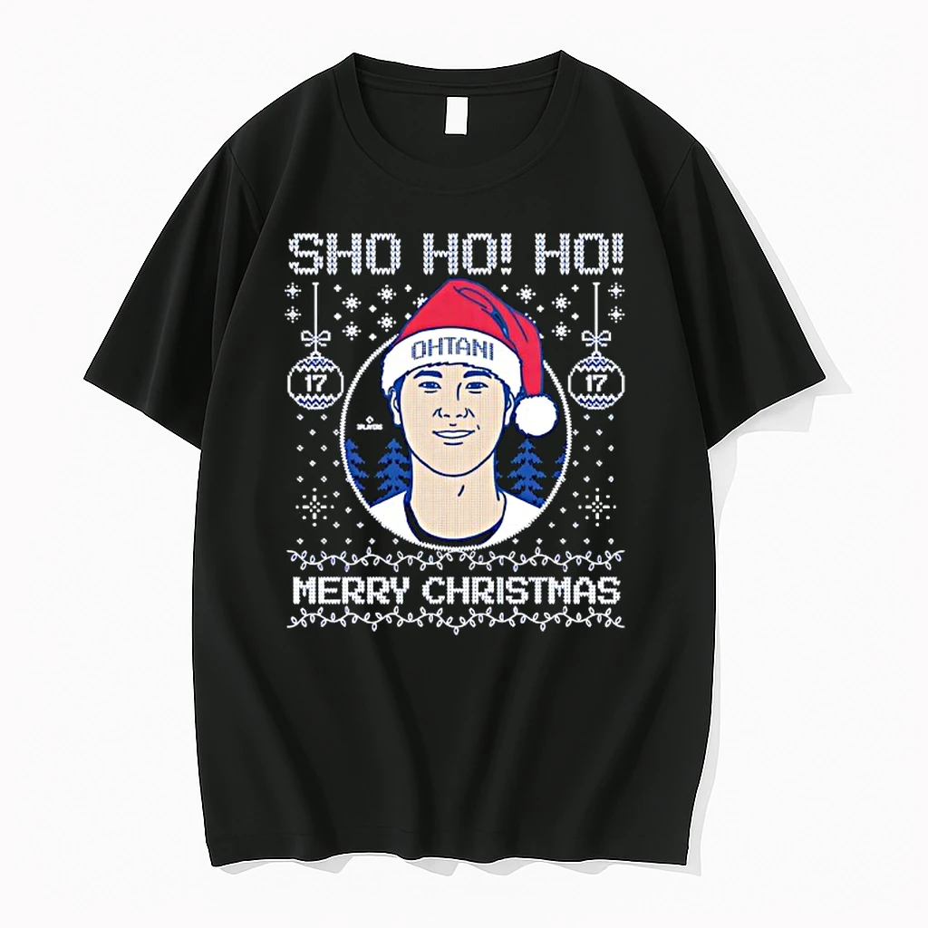 Sho Ho Ho Merry Christmas Shohei Ohtani Christmas Hat Shirts