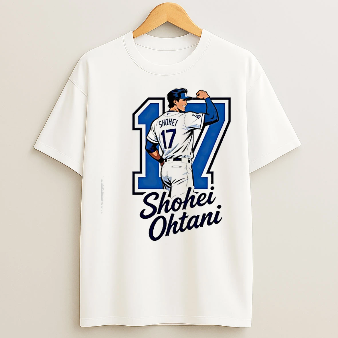 Shohei Ohtani 17 Los Angeles Dodgers Baseball T Shirts