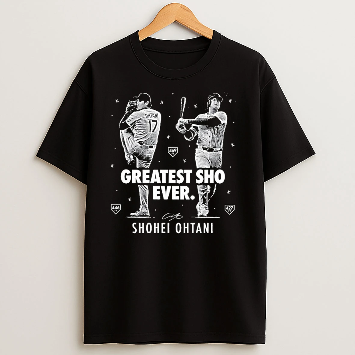 Shohei Ohtani Greatest Sho Ever Signature T Shirts