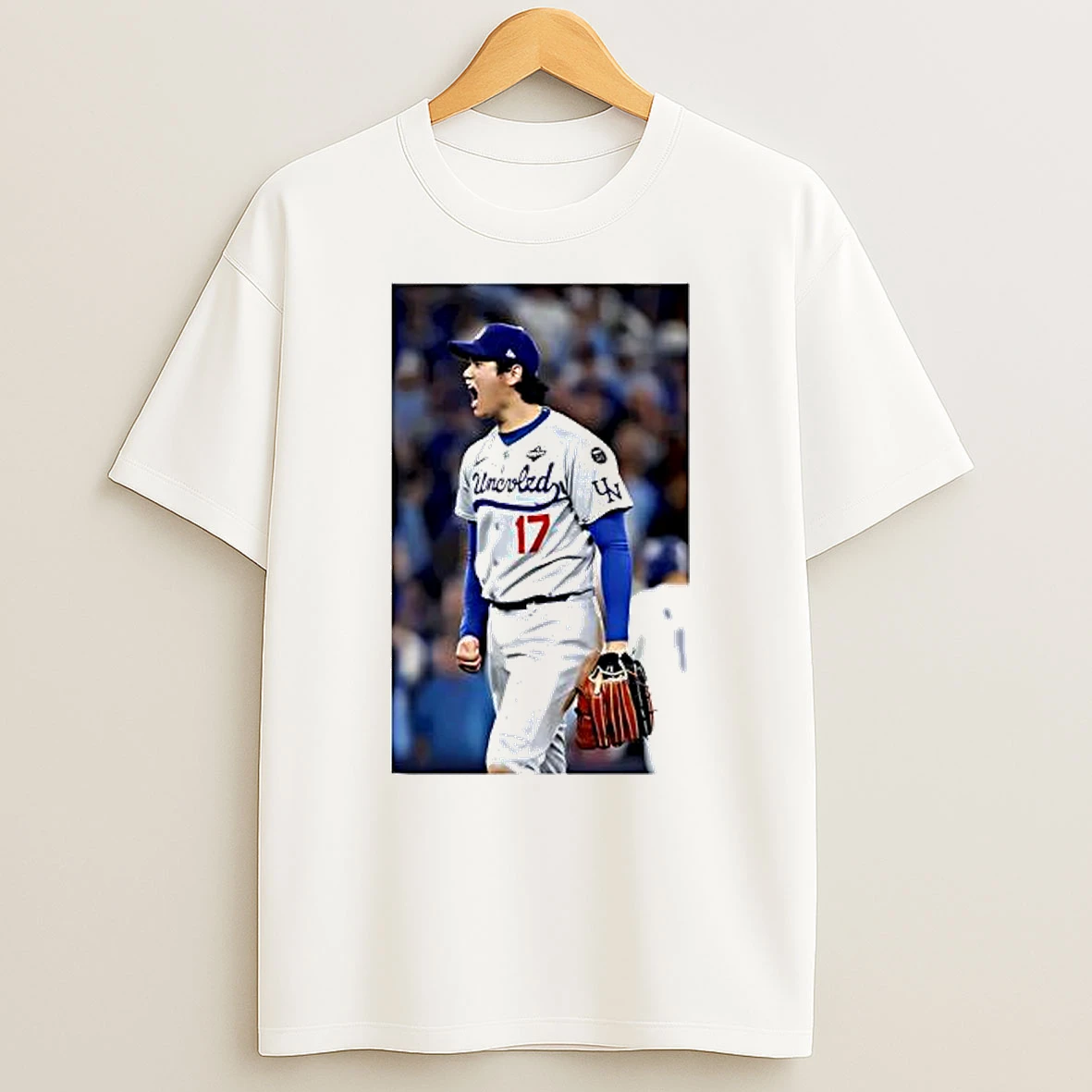 Shohei Ohtani La Player Number 17 Graphic Shirts